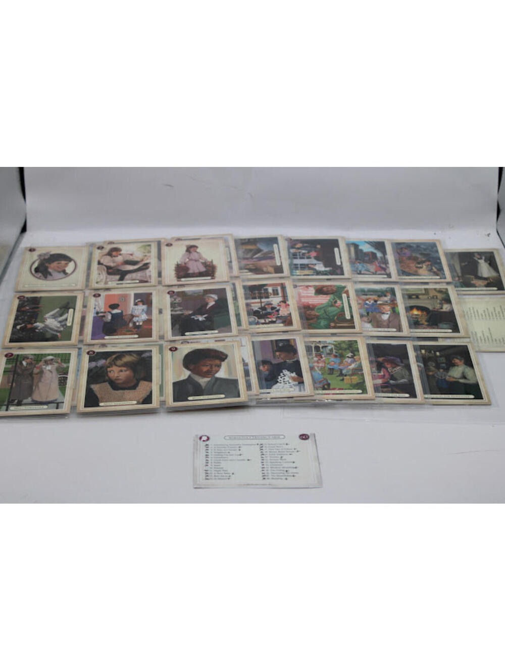American Girl Samantha Trading Cards Collection ALL BUT #10, W/ extras, 91 Cards
